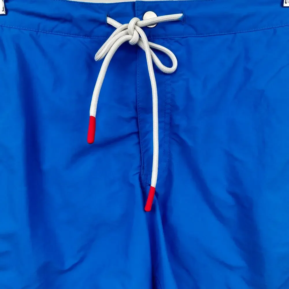 Spoke Men's Swim Trunks Shorts Mesh Lined Cobalt Blue Men's 31 Build A Beach